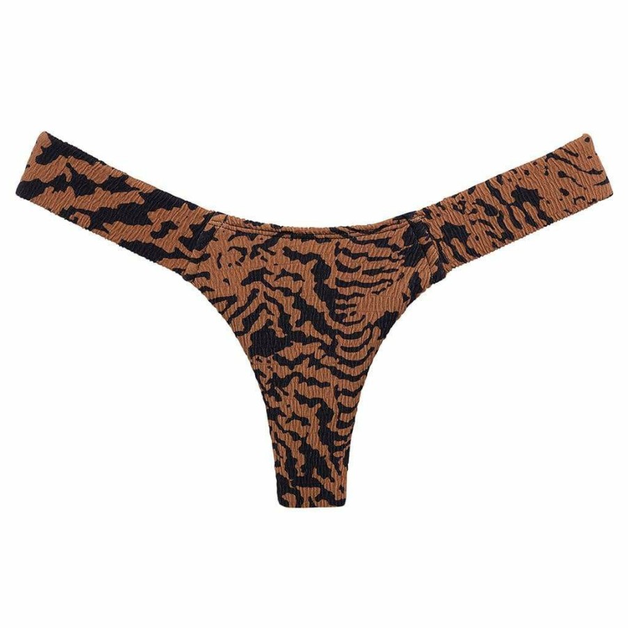 Bikini Bottoms * | Tigre Micro Scrunch Uno Bikini Bottom