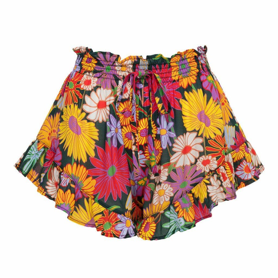 Apparel * | Janeane Floral Boho Short