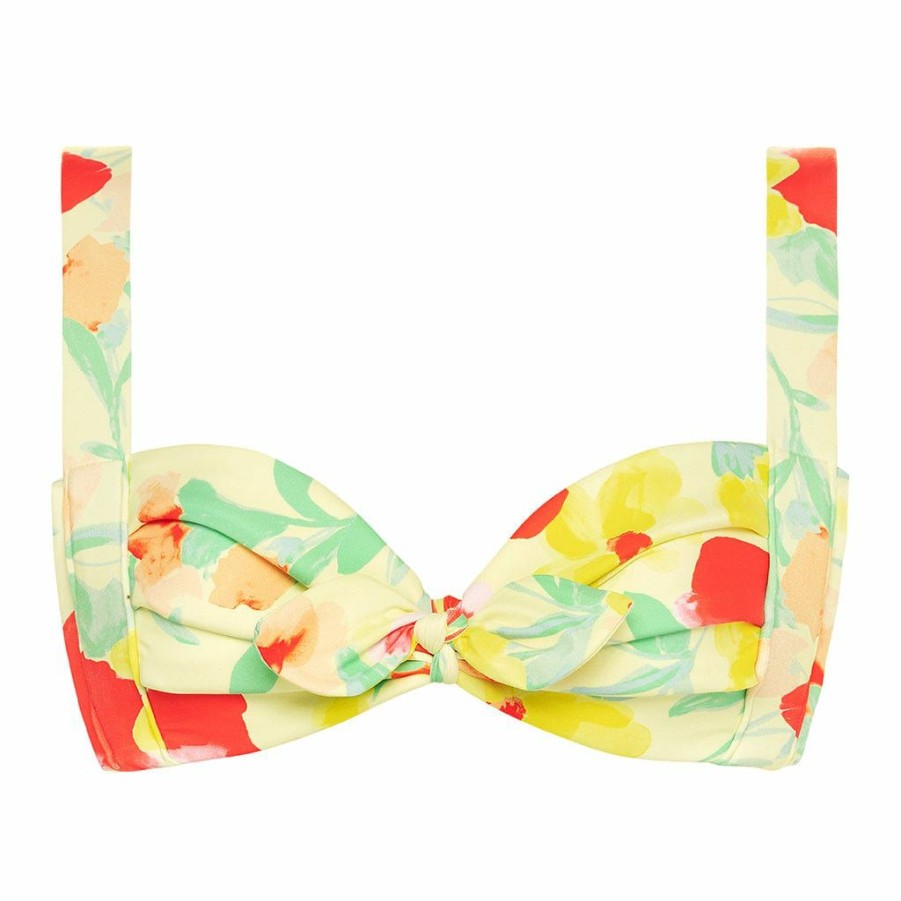 Bikini * | Helena Floral Kayla Bikini Top