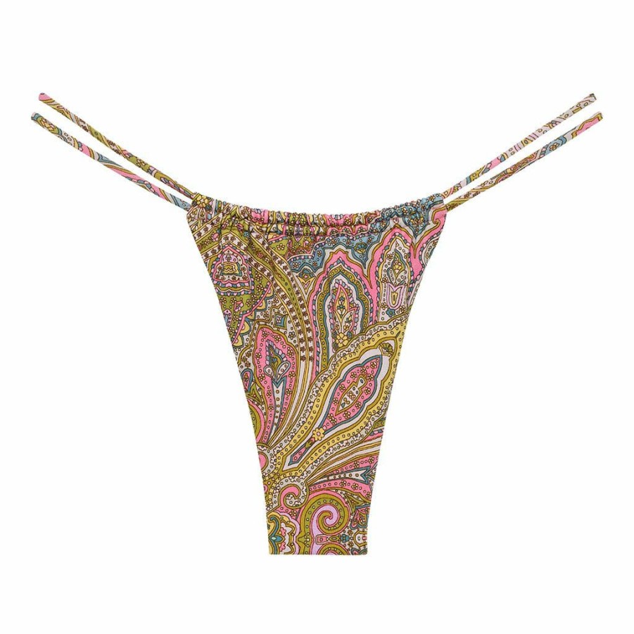 Swim * | Ali Paisley Brasil Bikini Bottom