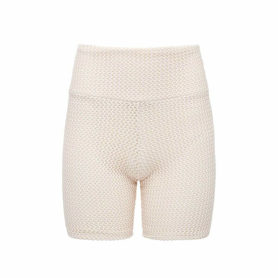 Apparel * | Bone Crochet Midi Bike Short