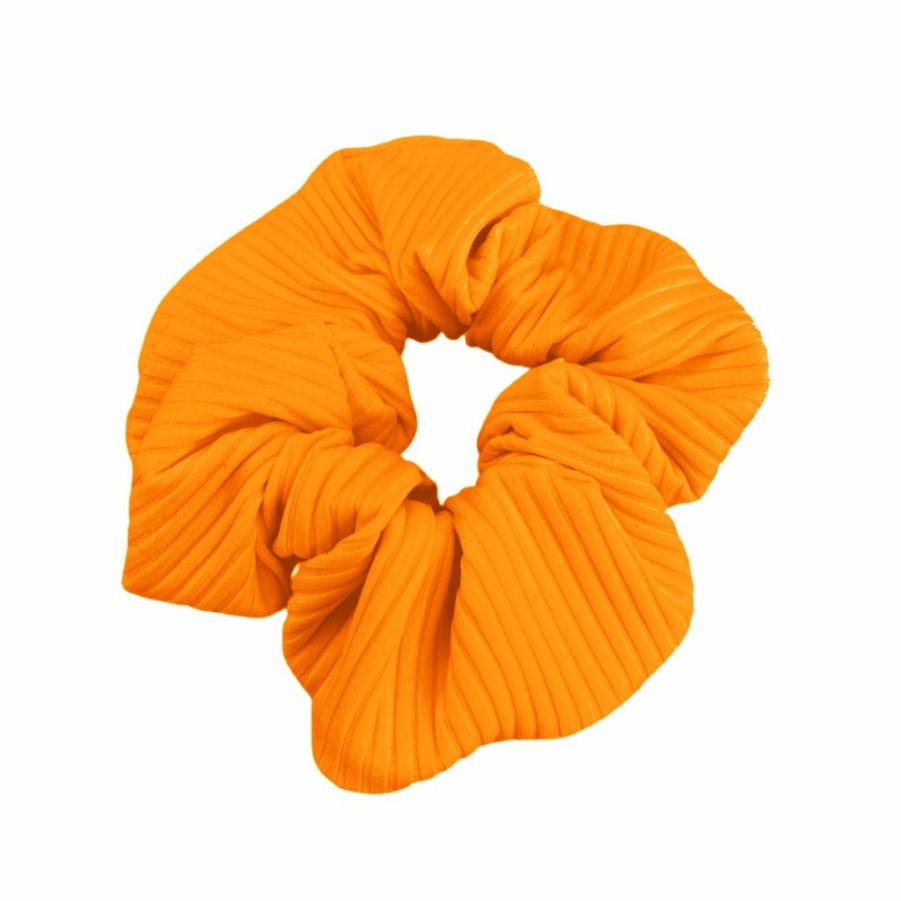 Apparel * | Melon Micro Rib Scrunchie