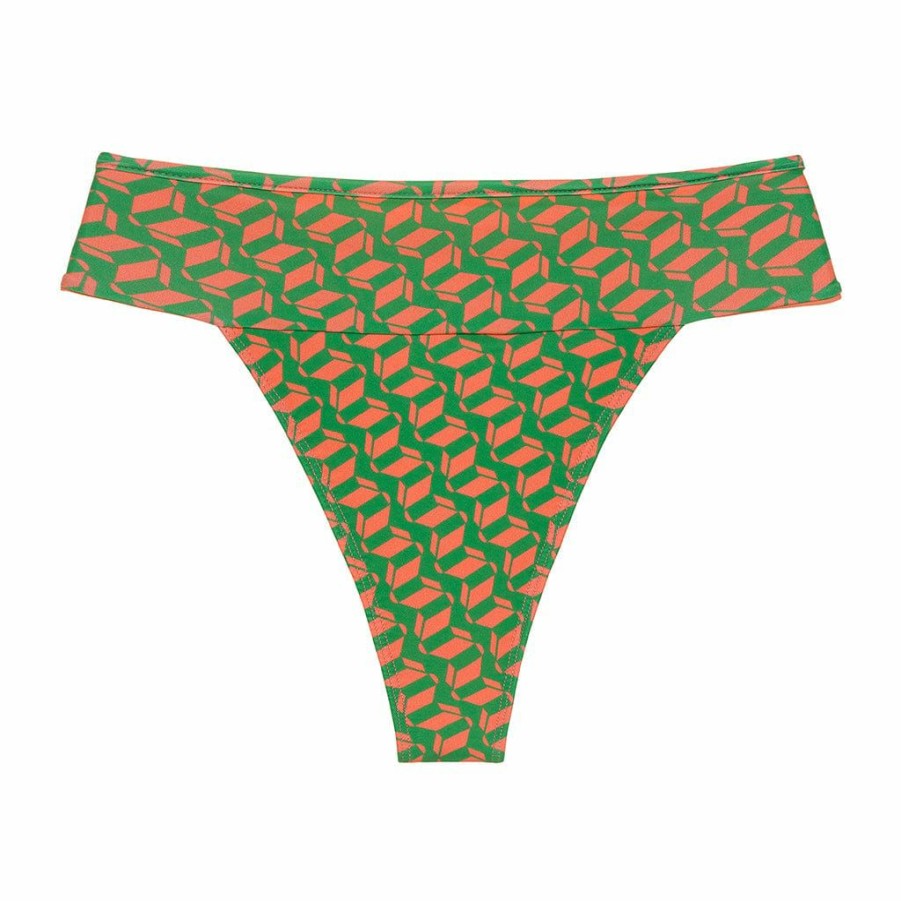 Swim * | Geo Tamarindo Binded Bikini Bottom