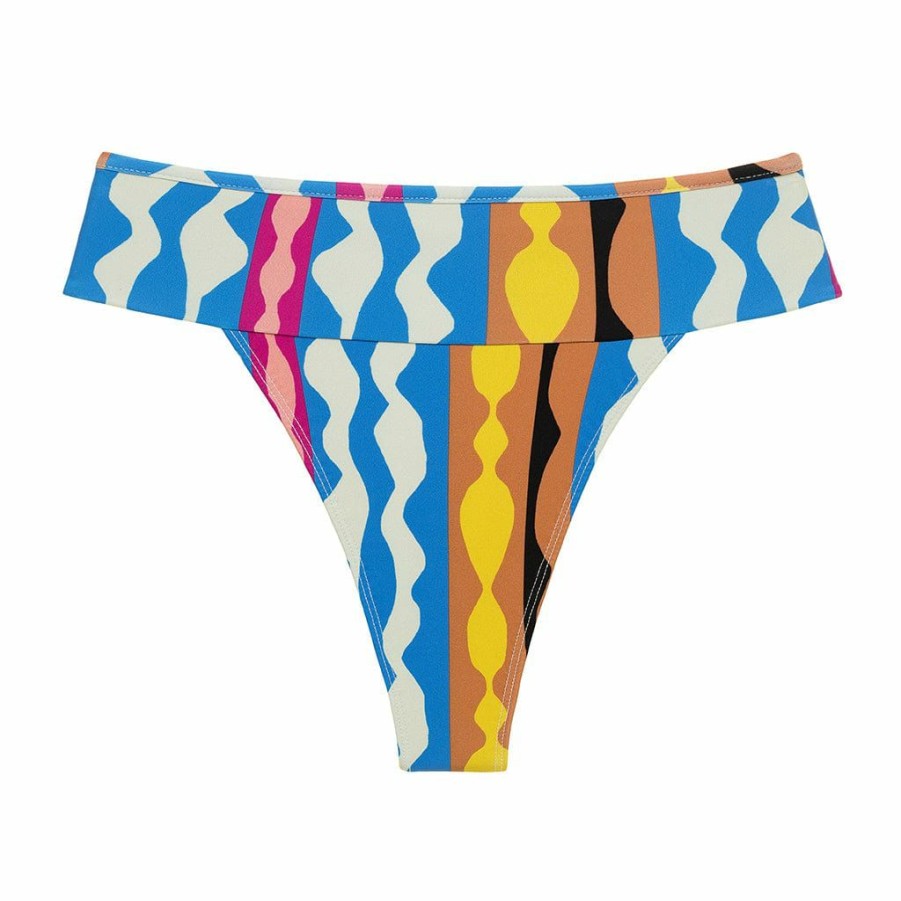 Fashion * | Abstract Tamarindo Binded Bikini Bottom