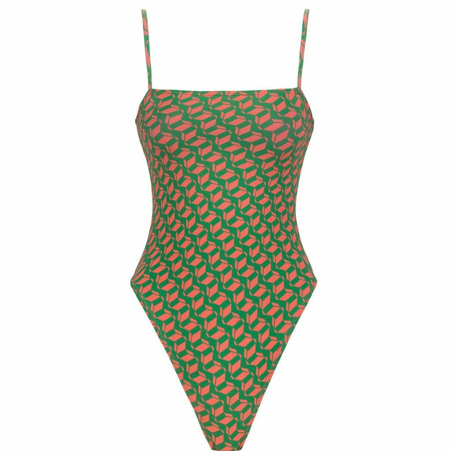 Swim * | Geo Jacelyn One-Piece