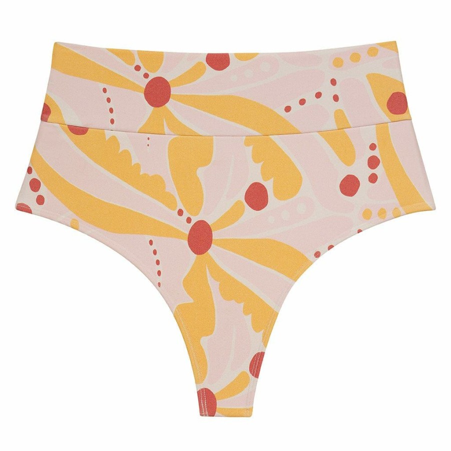 Swim * | Palmas Added Coverage High Rise Bikini Bottom