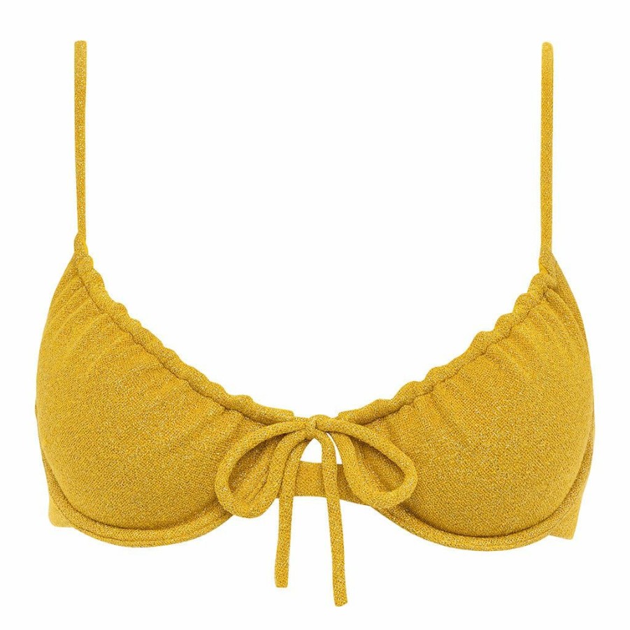 Fashion * | Sun Sparkle Lucy Bikini Top