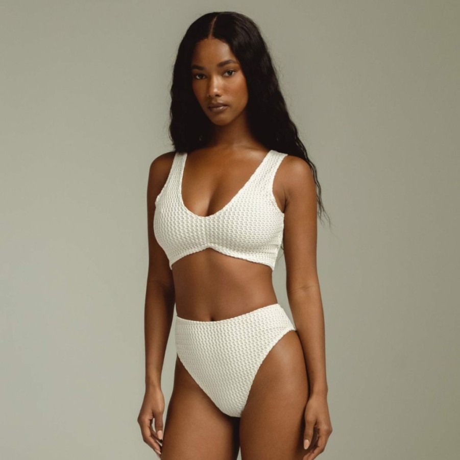 Apparel * | Bone Crochet Kim Variation Bikini Top