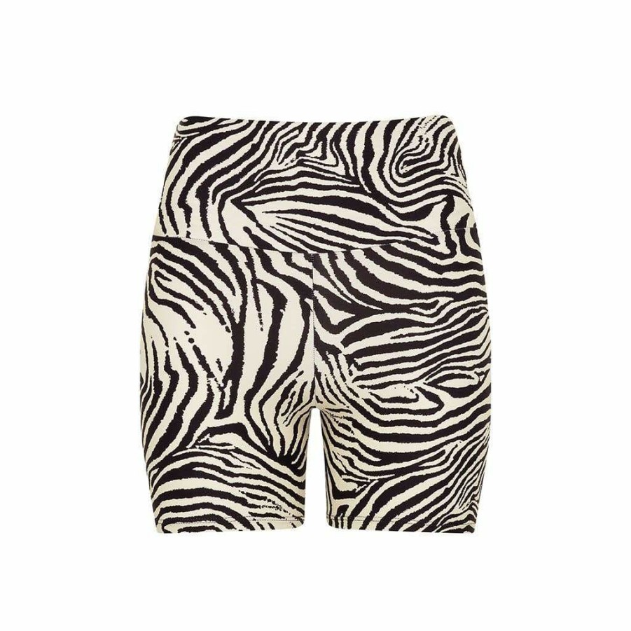 Apparel * | Zebra Midi Bike Short