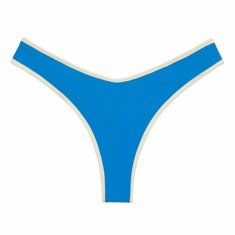 Fashion * | Asul Cream Binded Lulu Bikini Bottom