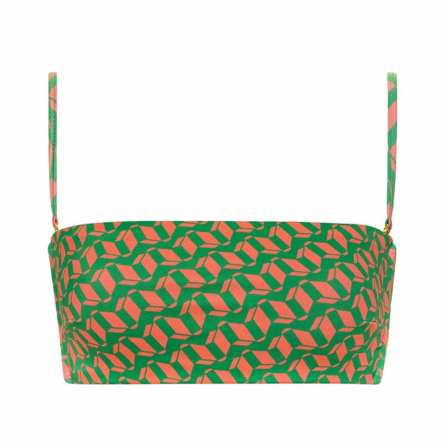 Swim * | Geo Summer Bikini Top