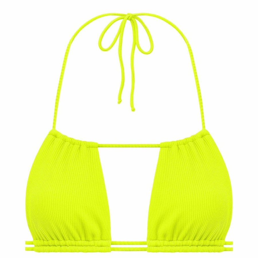 Bikini * | Citron Micro Rib Brasil Bikini Top