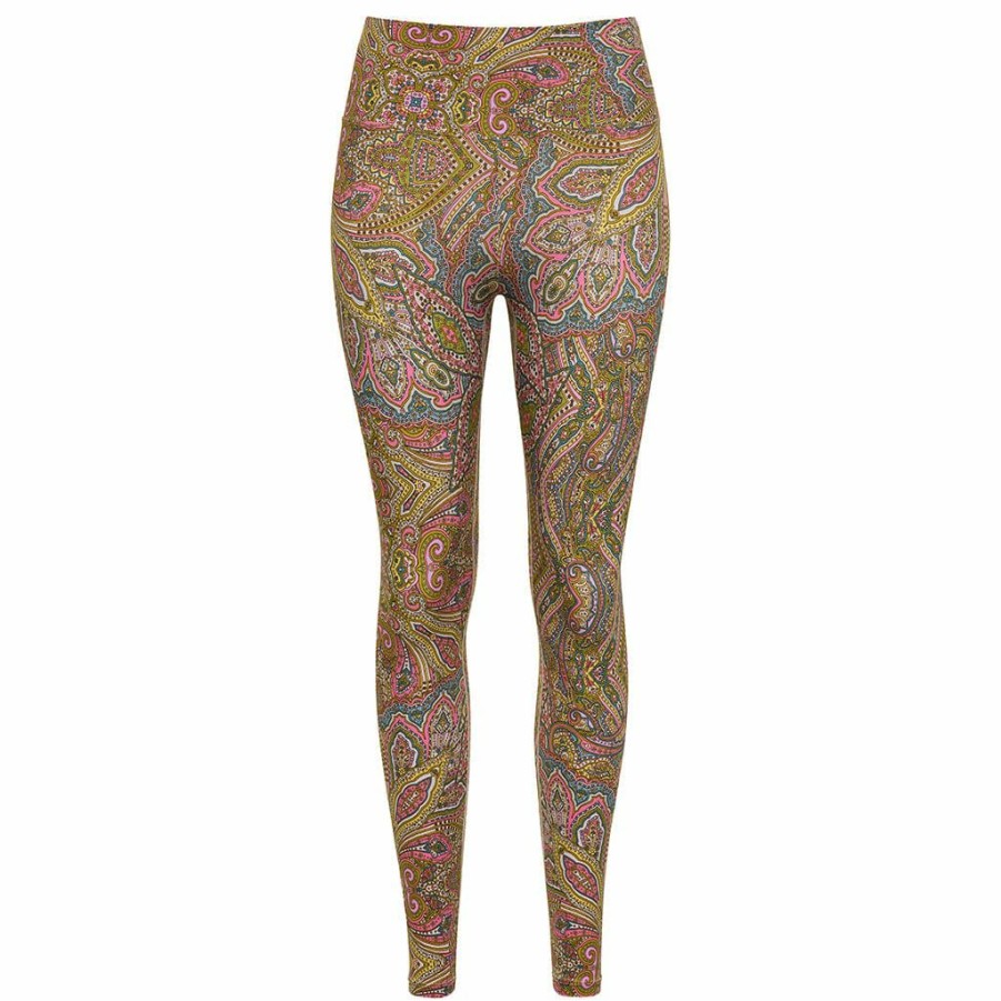 Apparel * | Ali Paisley Wide Band Legging