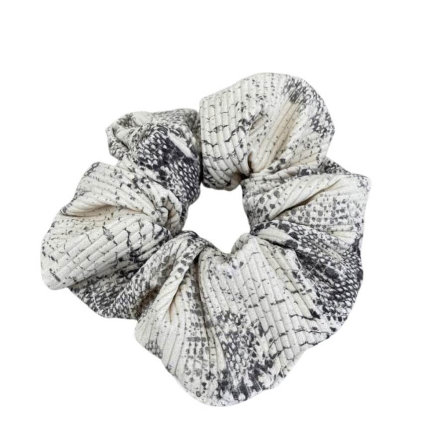 Apparel * | Snake Rib Scrunchie