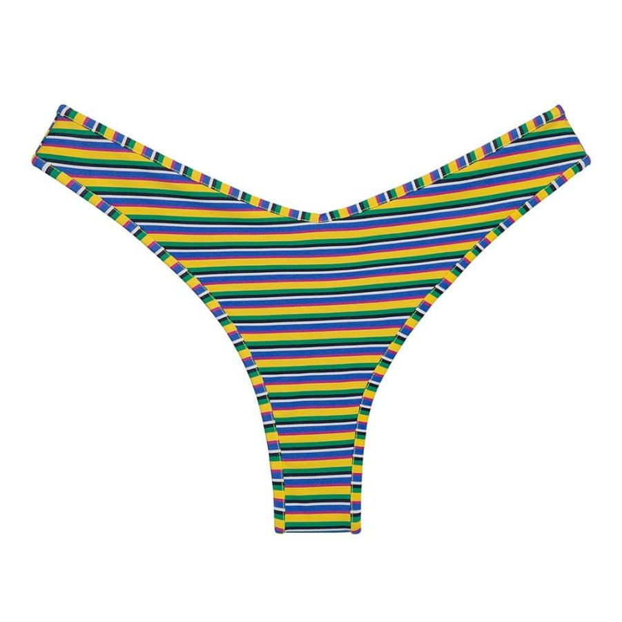 Bikini Bottoms * | Escape Stripe Lulu Bikini Bottom