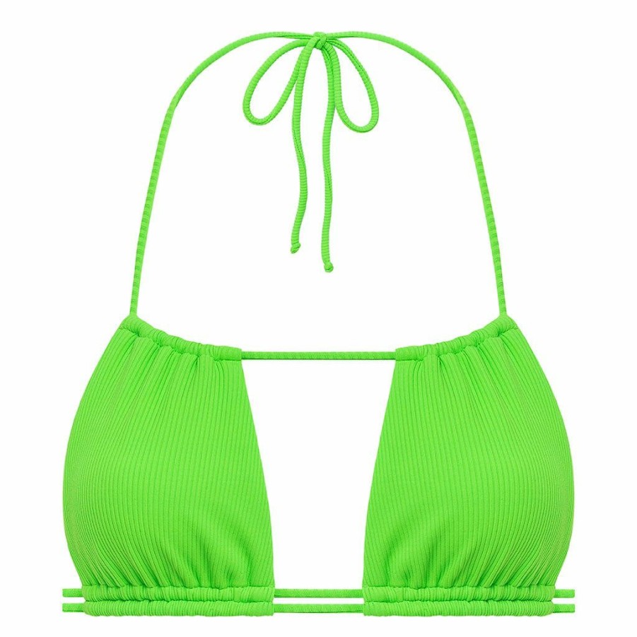 Bikini * | Lima Micro Rib Brasil Bikini Top