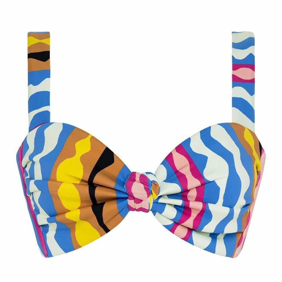 Fashion * | Abstract Hayden Bikini Top