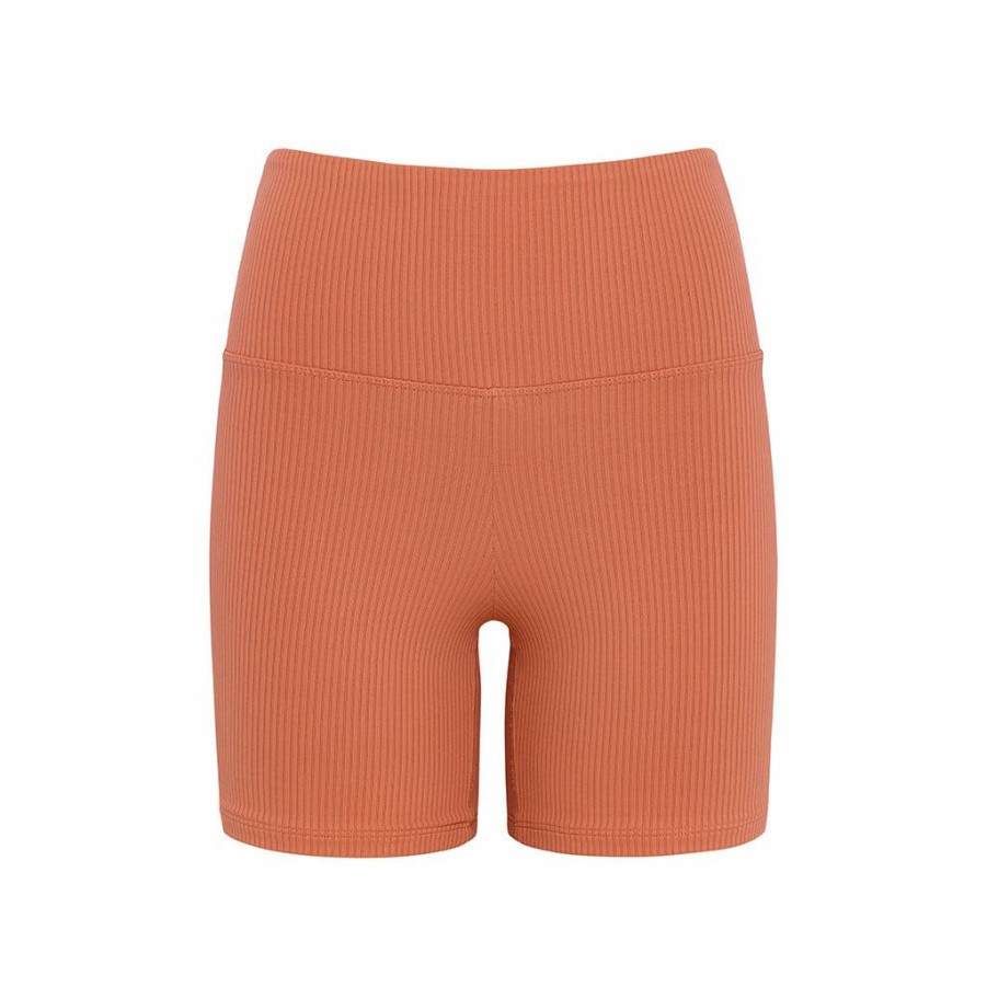 Apparel * | Coral Rib Midi Bike Short