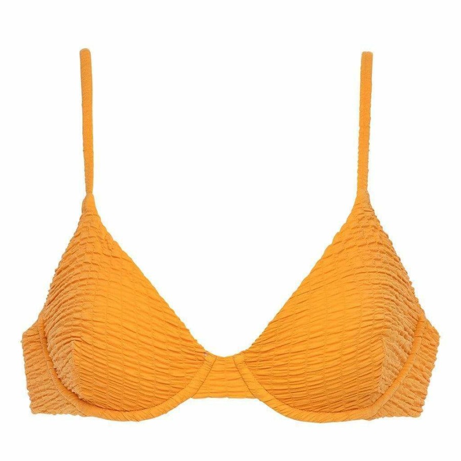 Bikini * | Mari Scrunch Dainty Bikini Top