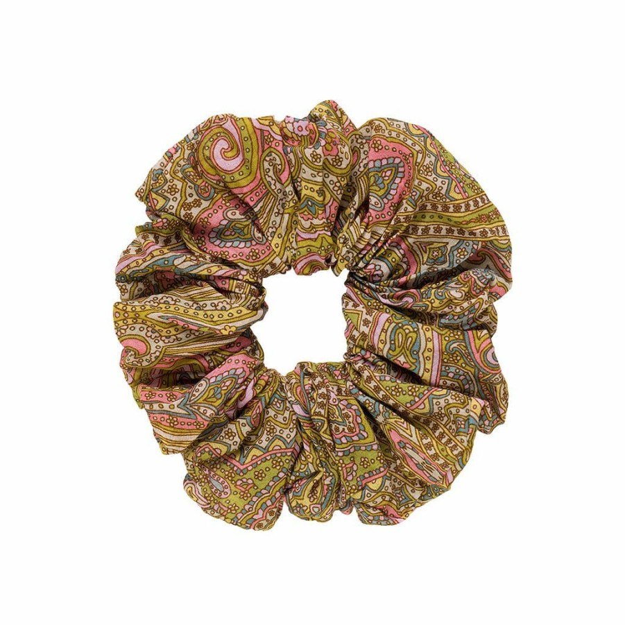 Apparel * | Ali Paisley Chunky Scrunchie