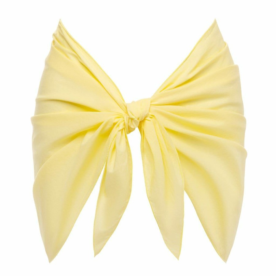 Apparel * | Yellow Pastel Sarong