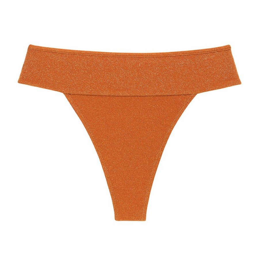 Fashion * | Terra Sparkle Tamarindo Binded Bikini Bottom