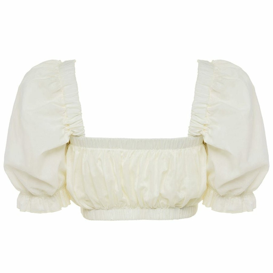 Apparel * | Cream Marcela Top