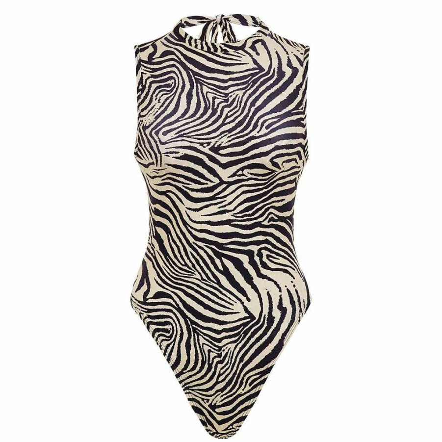 Apparel * | Zebra Solidad One-Piece